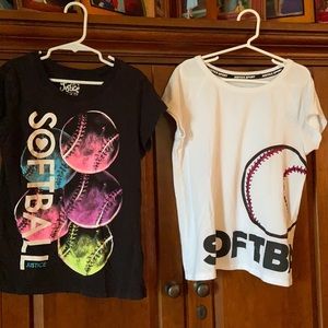 2 Justice Softball Tshirts